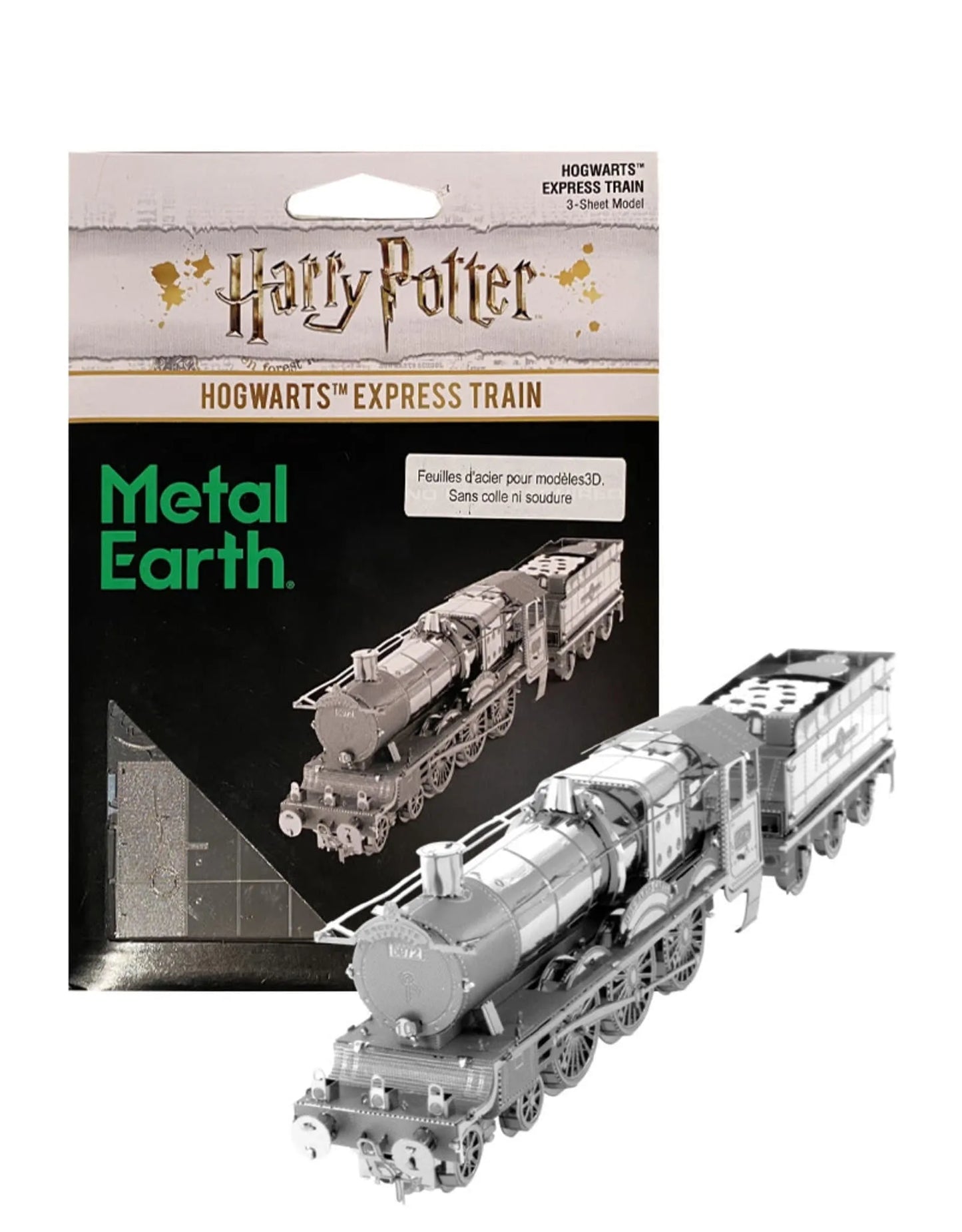 Metal Earth - Hogwarts Express Train-3D Delionės-Brain Games LT