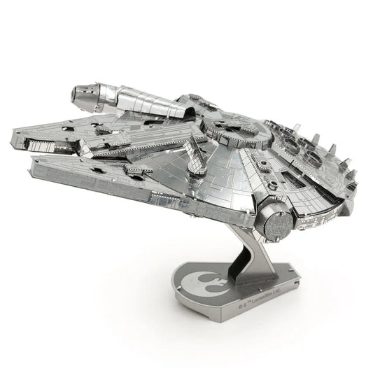 Metal Earth ICONX Star Wars Millennium Falcon-3D Delionės-Brain Games LT
