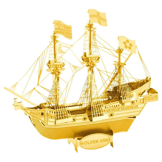 Metal Earth Konstruktoriai Metal Earth - Golden Hind, Gold