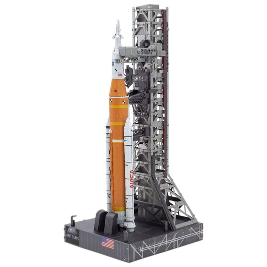 Metal Earth Konstruktoriai Premium Series: Artemis Moon Rocket