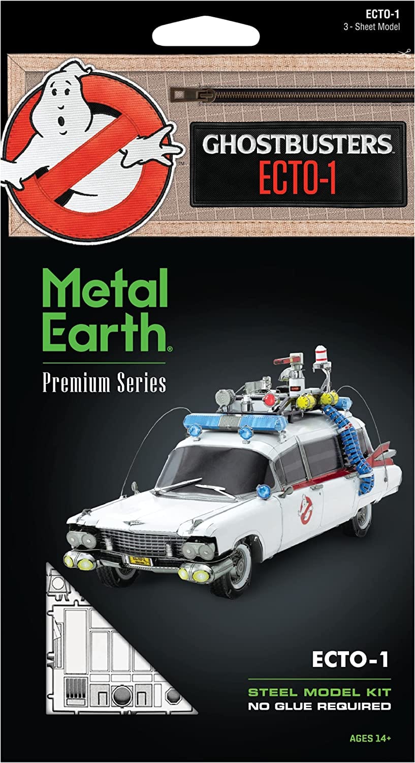 Metal Earth Konstruktoriai Premium Series: Ecto-1 Ghostbusters