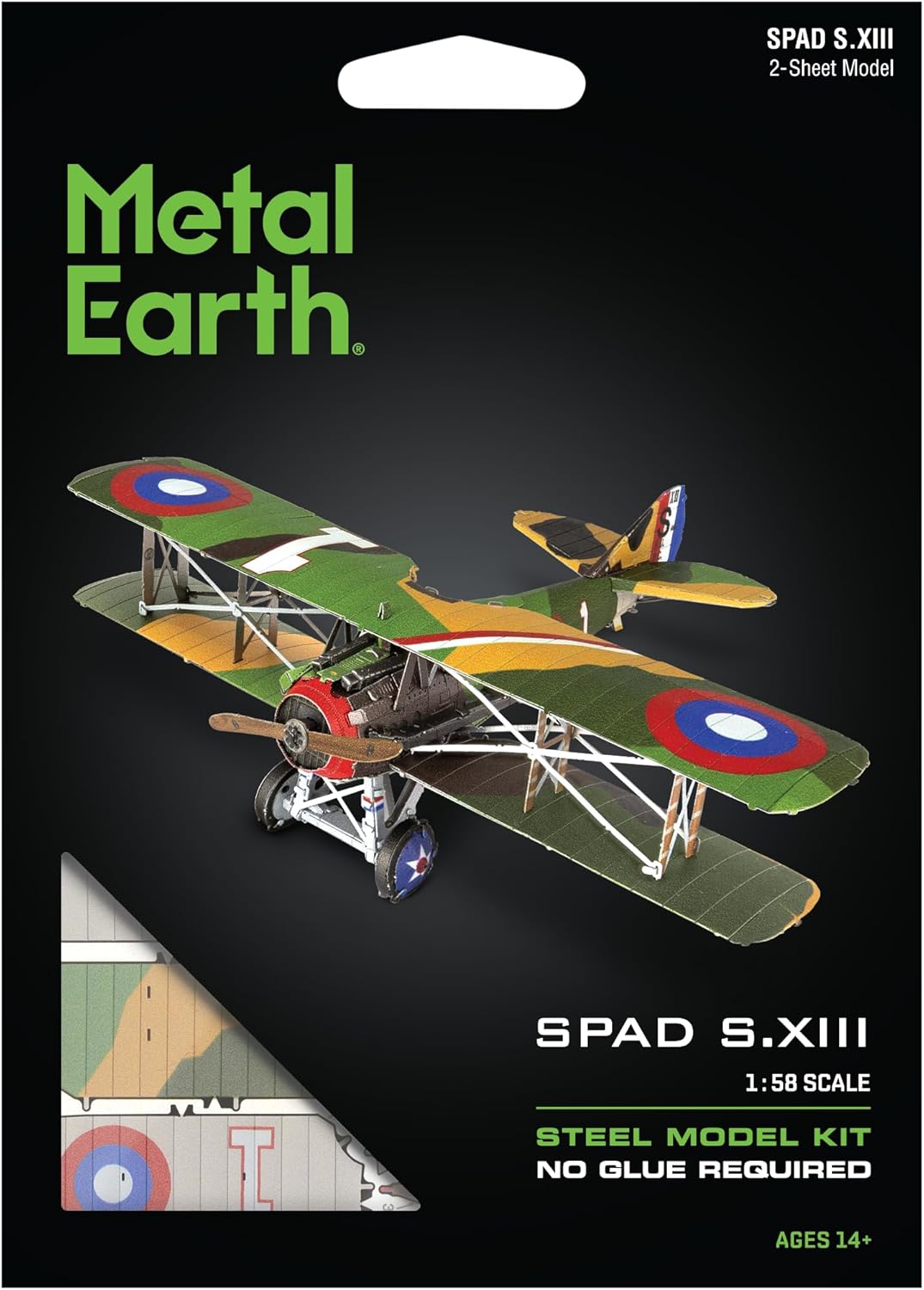 Metal Earth Konstruktoriai SPAD S.XIII