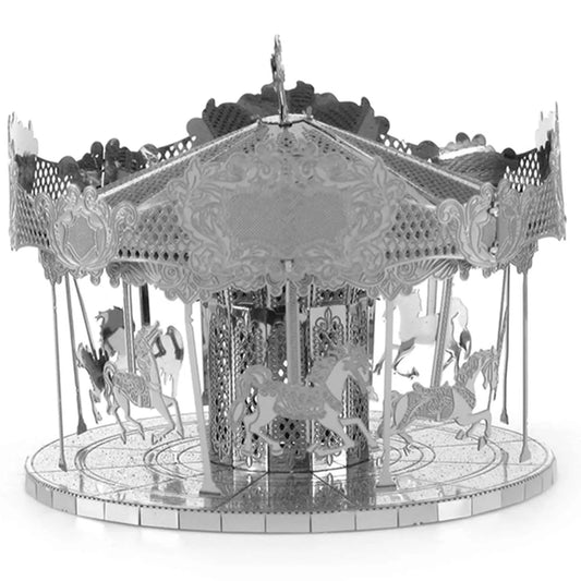 Metal Earth Merry Go Round-3D Delionės-Brain Games LT