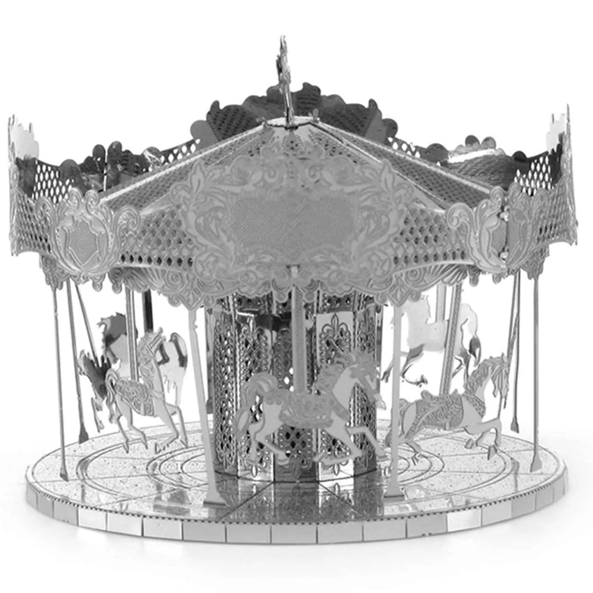 Metal Earth Merry Go Round-3D Delionės-Brain Games LT