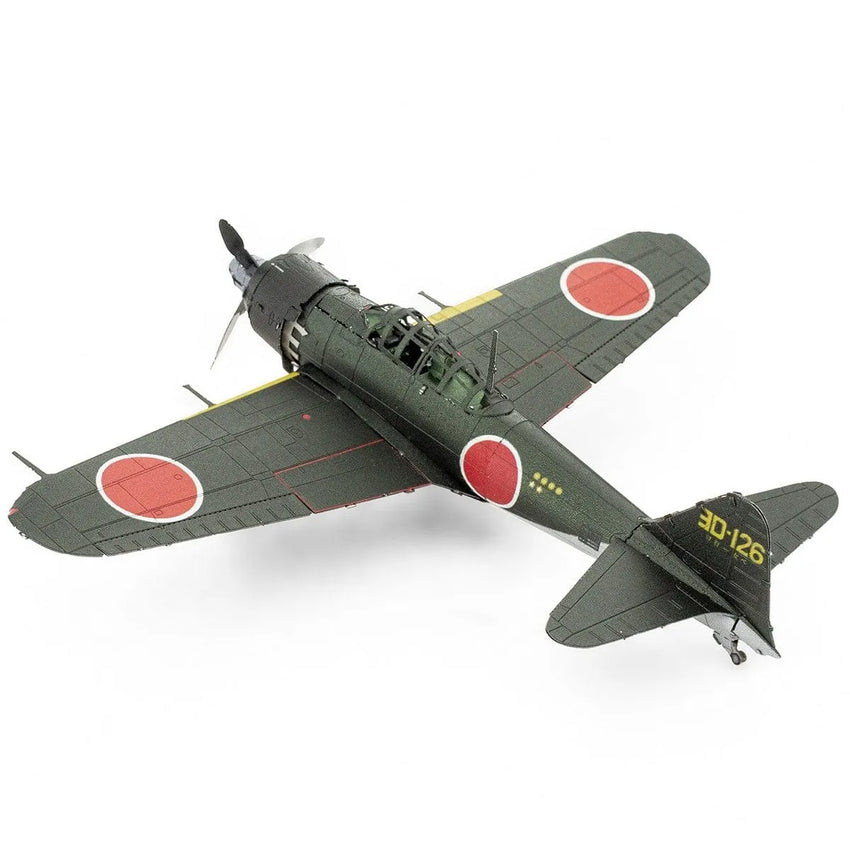 Metal Earth - Mitsubishi Zero-3D Delionės-Brain Games LT