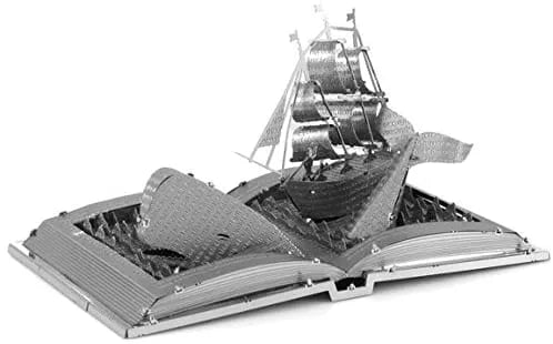 Metal Earth Moby Dick Book Sculpture-3D Delionės-Brain Games LT