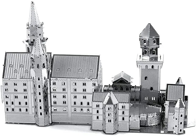 Metal Earth Neuschwanstein Castle-3D Delionės-Brain Games LT