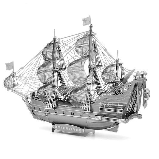 Metal Earth Queen Anne's Revenge-3D Delionės-Brain Games LT