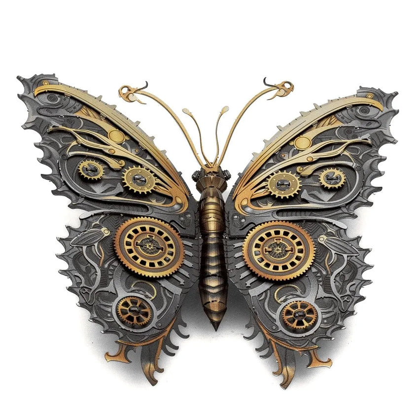 Metal Earth - Steampunk Butterfly-Konstruktoriai-Brain Games LT