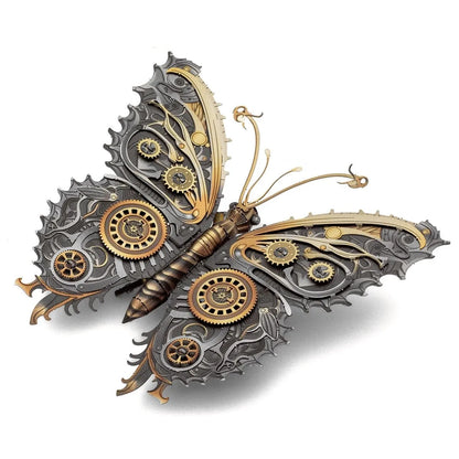 Metal Earth - Steampunk Butterfly-Konstruktoriai-Brain Games LT
