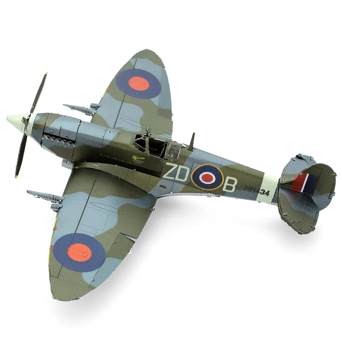 Metal Earth - Supermarine Spitfire-3D Delionės-Brain Games LT