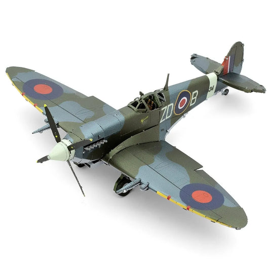 Metal Earth - Supermarine Spitfire-3D Delionės-Brain Games LT