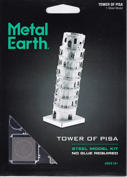Metal Earth - The Leaning Tower of Pisa-Konstruktoriai-Brain Games LT