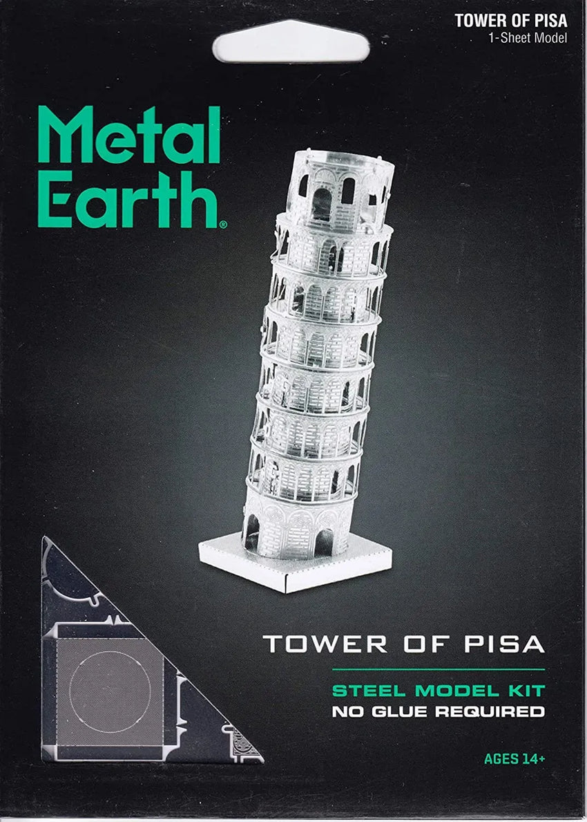 Metal Earth - The Leaning Tower of Pisa-Konstruktoriai-Brain Games LT