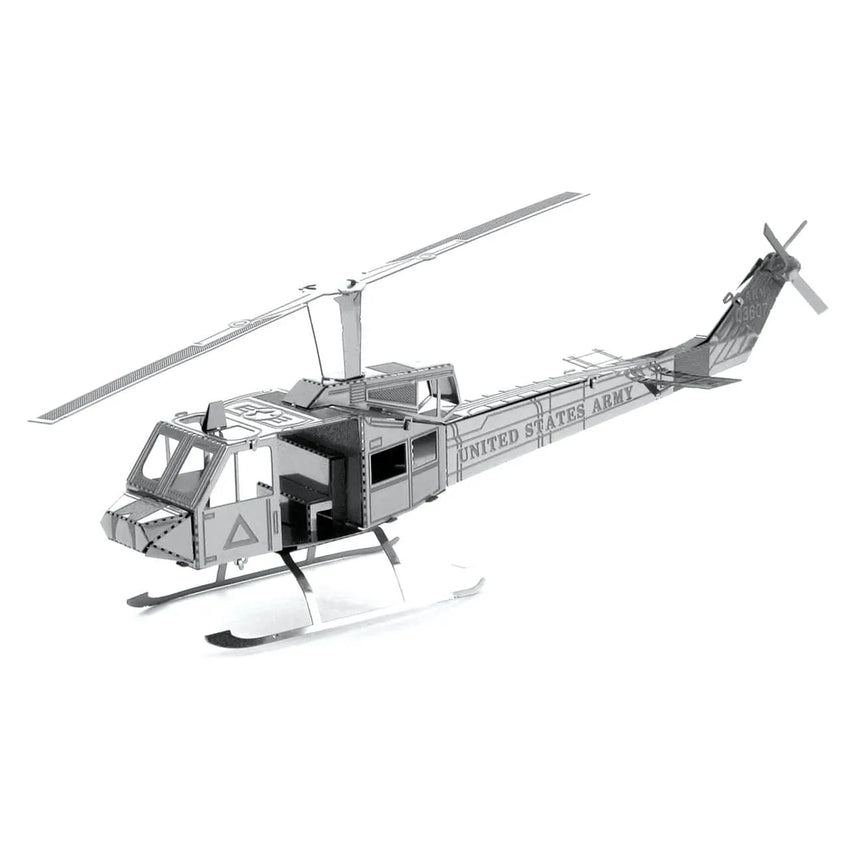 Metal Earth UH-1 Huey-3D Delionės-Brain Games LT