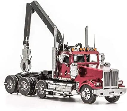 Metal Earth Wester Star 4900SF Log Truck-3D Delionės-Brain Games LT