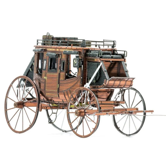 Metal Earth Wild West Stagecoach-3D Delionės-Brain Games LT