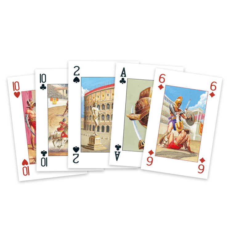 Metalo jungtys Kita Colosseum kortos Lo Scarabeo