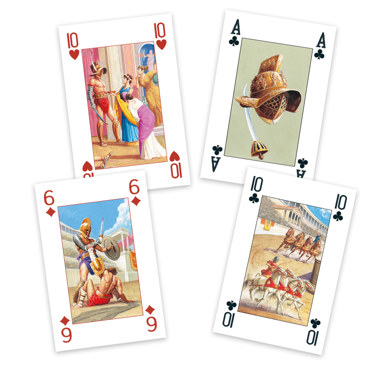 Metalo jungtys Kita Colosseum kortos Lo Scarabeo