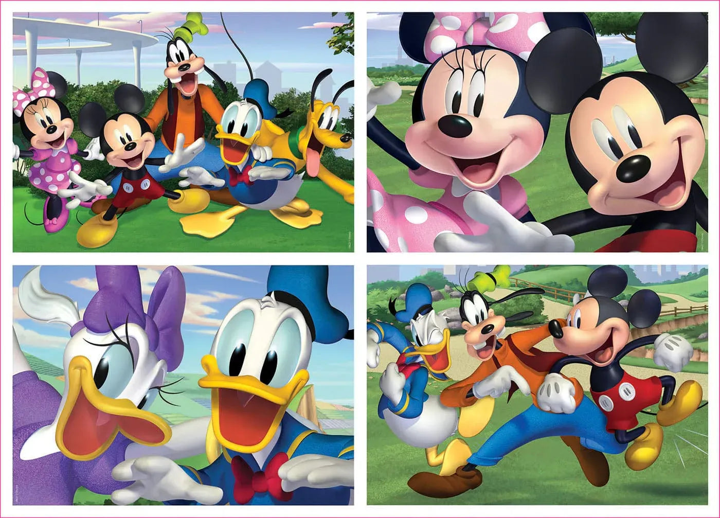 Mickey & Friends, 20, 40, 60, 80-Vaikiškos dėlionės-Brain Games LT