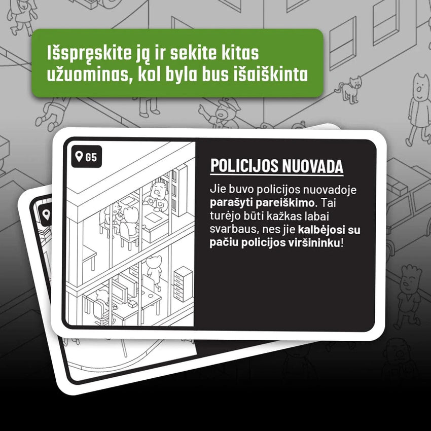 MicroMacro: Nusikaltimų miestas 2 – Brain Games LT