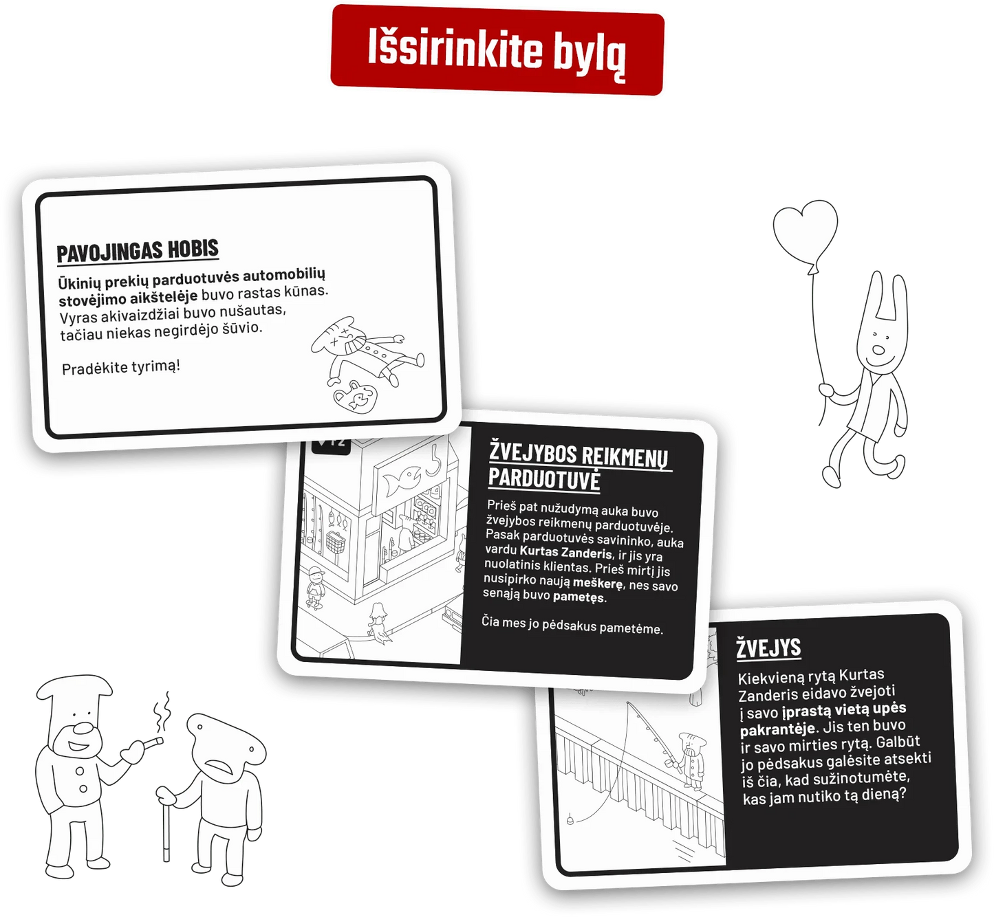 MicroMacro: nusikaltimų miestas-Stalo žaidimai-Brain Games LT