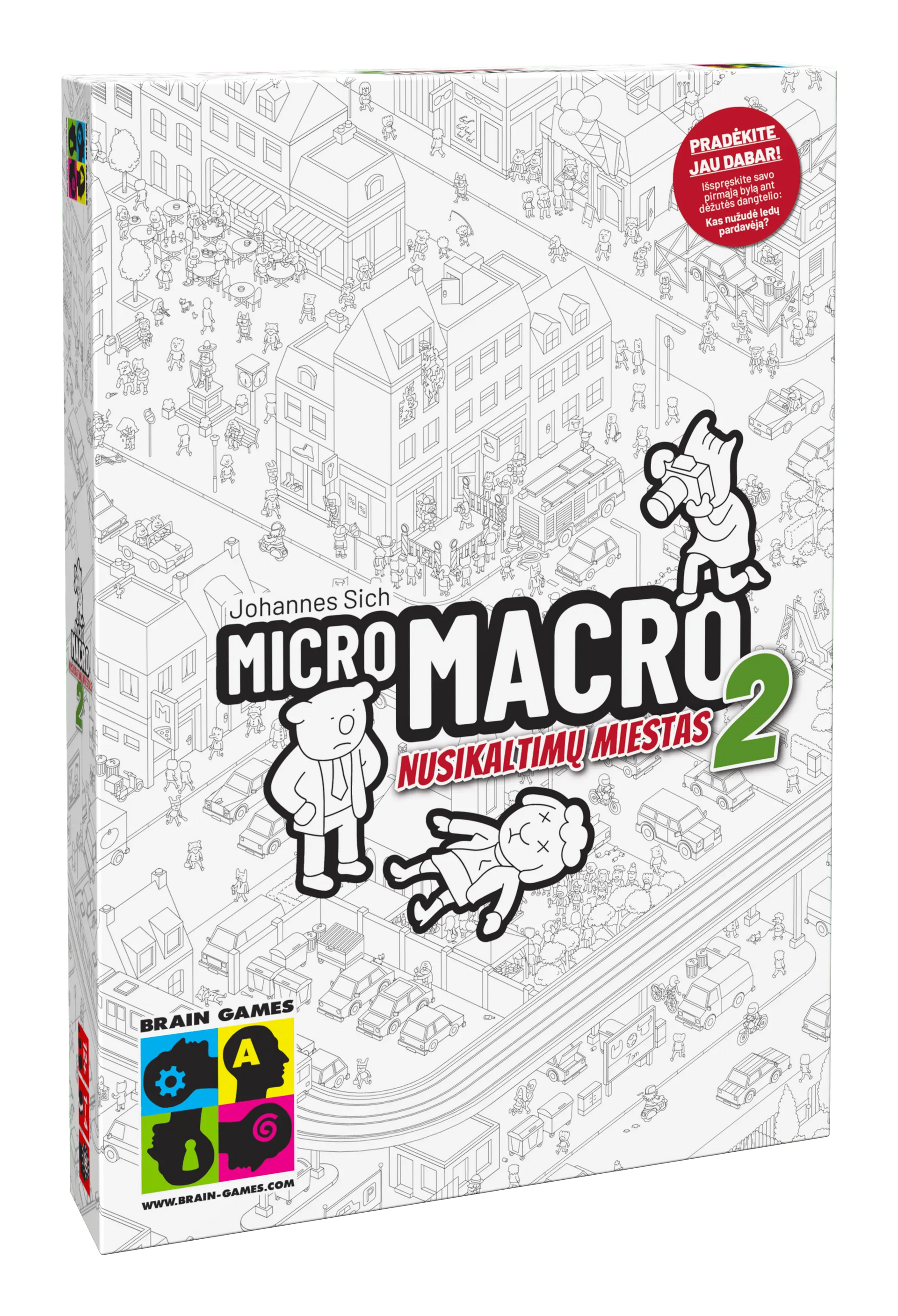 MicroMacro: Nusikaltimų miestas 2 – Brain Games LT