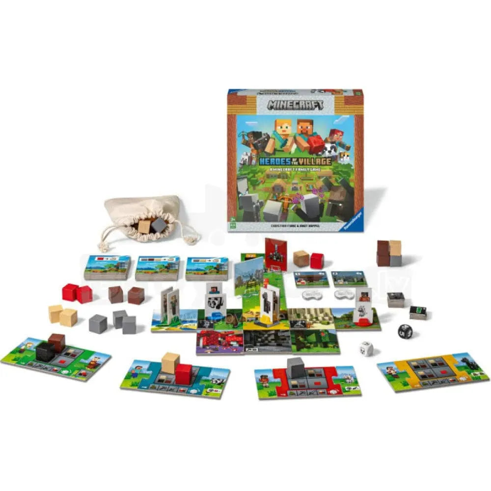 Minecraft: Heroes of the Village-Stalo žaidimai-Brain Games LT