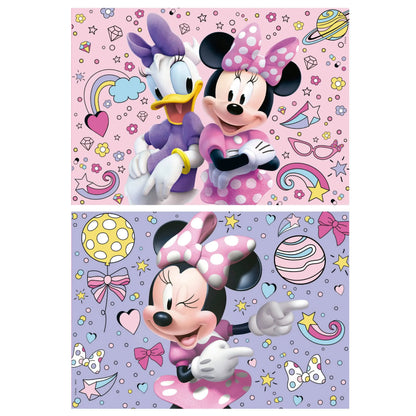 Minnie, 2 × 48-Vaikiškos dėlionės-Brain Games LT