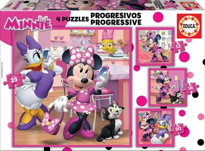 Minnie Happy Helpers, 12, 16, 20, 25-Vaikiškos dėlionės-Brain Games LT