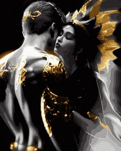 Miralus Rankdarbiai Auksinis apkabinimas 40x50 cm