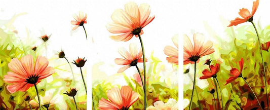 Miralus Rankdarbiai Žydėjimo laukas 40x50 cm x 3