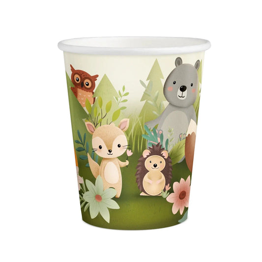 Miško draugų puodeliai, 220 ml 6 vnt.-Kita-Brain Games LT