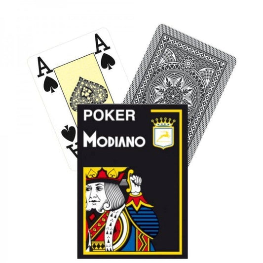 Modiano Kita Modiano Poker žaidimų kortos (juodos)