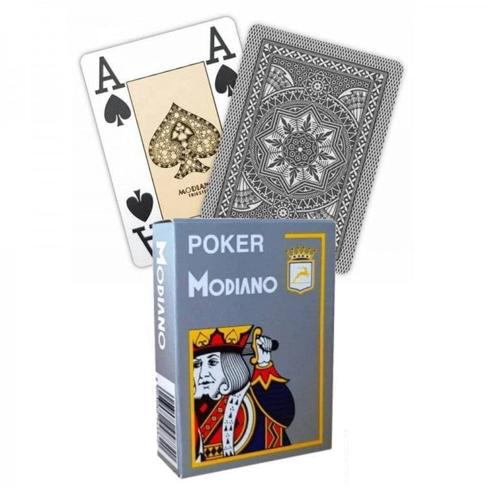 Modiano Kita Poker žaidimo kortos (pilkos)