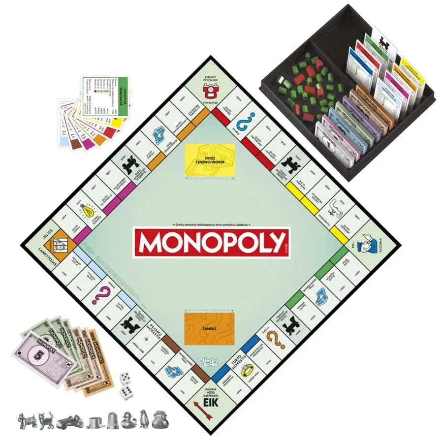 Anvol Stalo žaidimai Monopolis (atnaujintas) (LT)