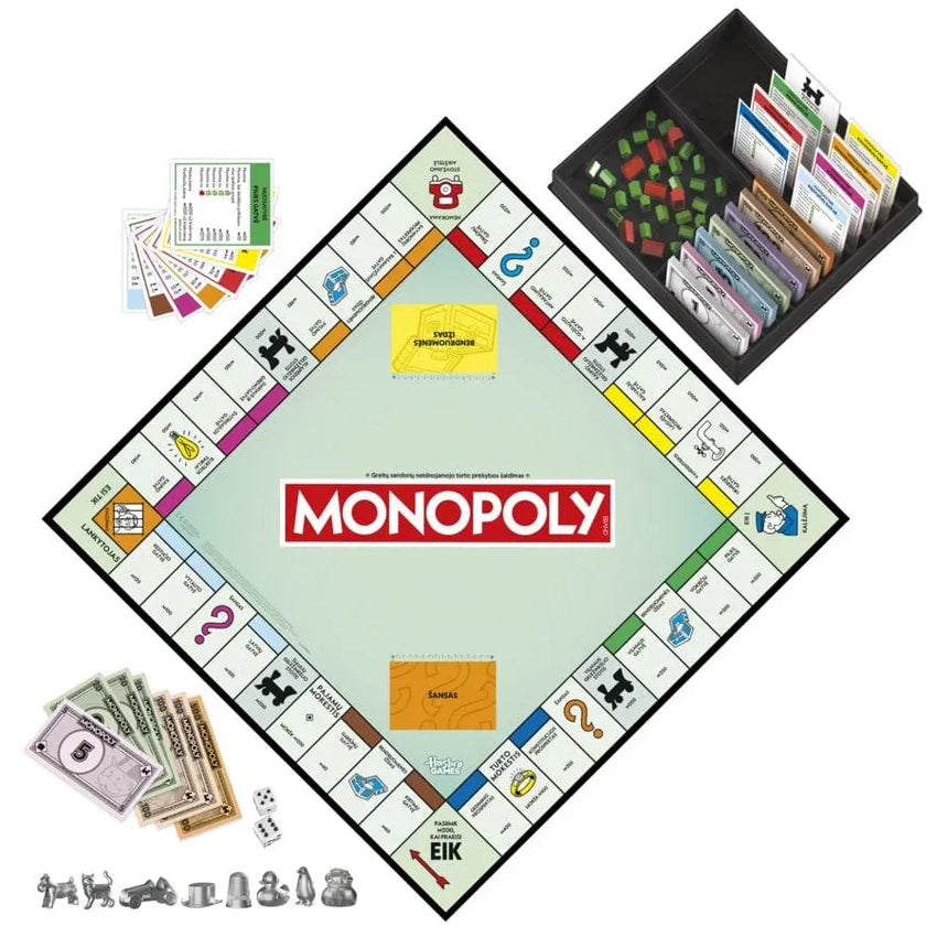 Anvol Stalo žaidimai Monopolis (atnaujintas) (LT)