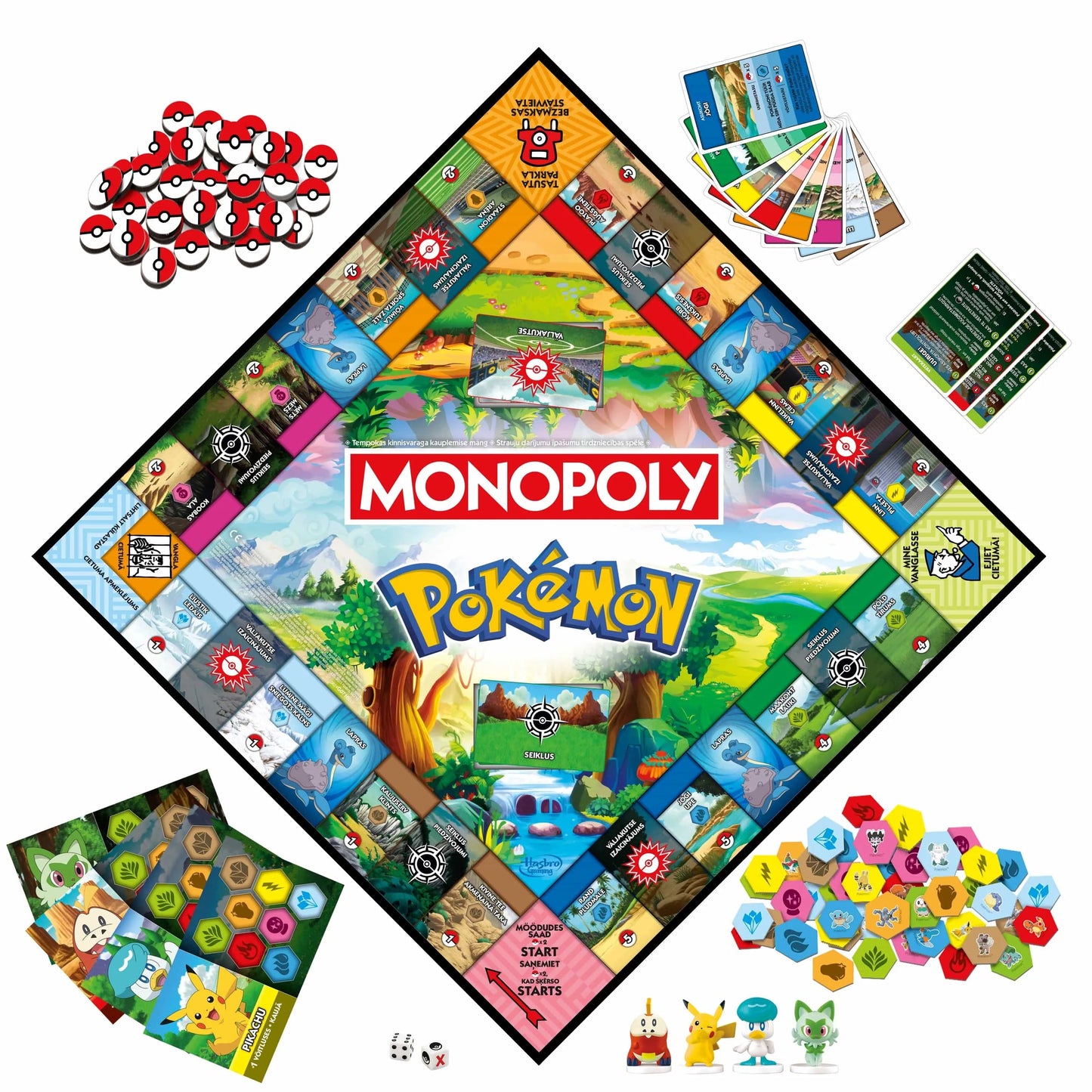 Monopolis: Pokemonai-Stalo žaidimai-Brain Games LT