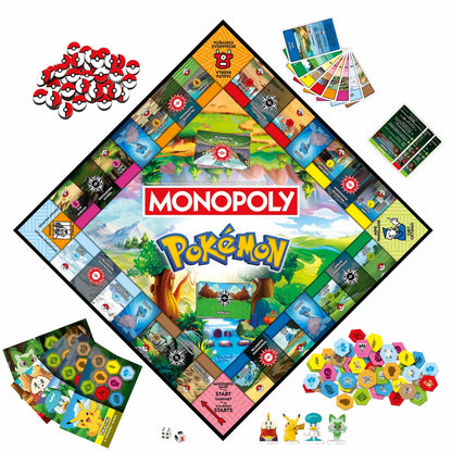Monopolis: Pokemonai-Stalo žaidimai-Brain Games LT