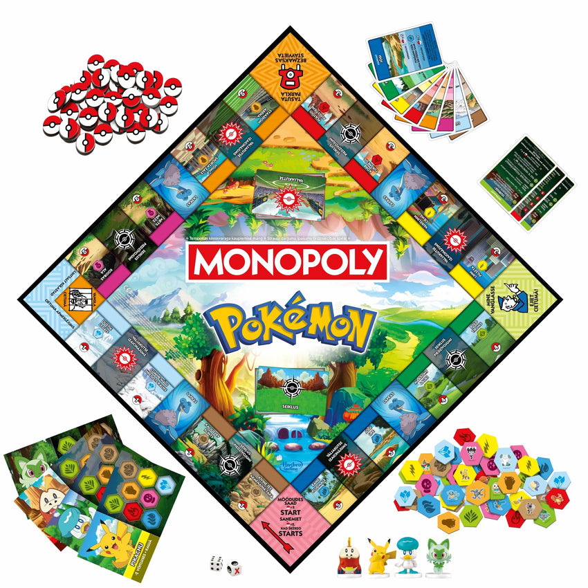 Monopolis: Pokemonai-Stalo žaidimai-Brain Games LT