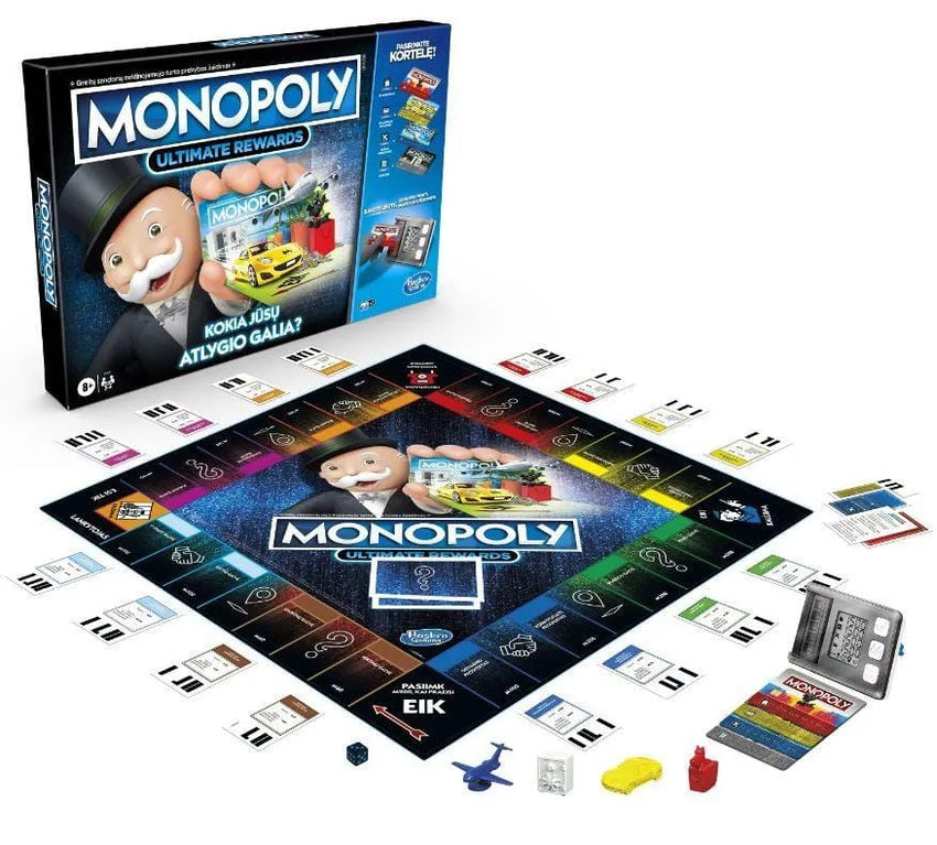 Monopolis: Super Elektroninė Bankininkystė-Stalo žaidimai-Brain Games LT