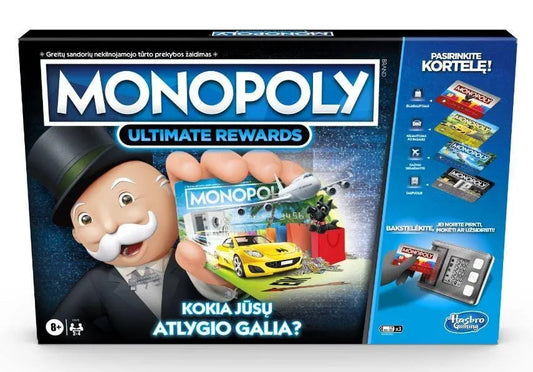 Monopolis: Super Elektroninė Bankininkystė-Stalo žaidimai-Brain Games LT