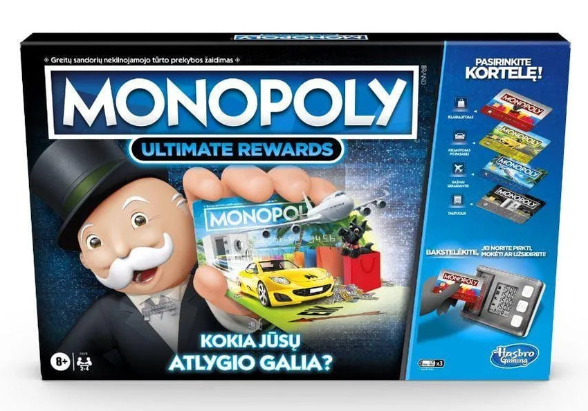 Monopolis: Super Elektroninė Bankininkystė-Stalo žaidimai-Brain Games LT