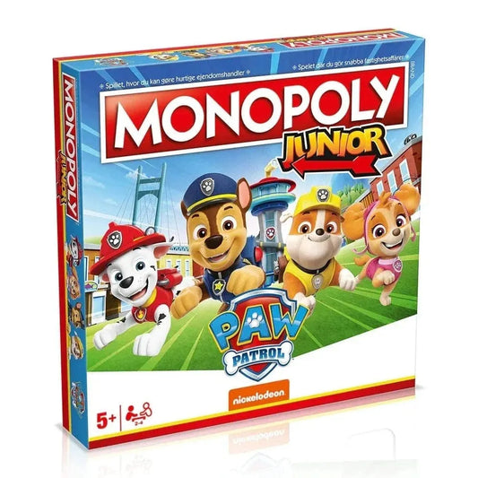 Monopoly Jr Paw Patrol - LT, LV, EE 2025-Stalo žaidimai-Brain Games LT