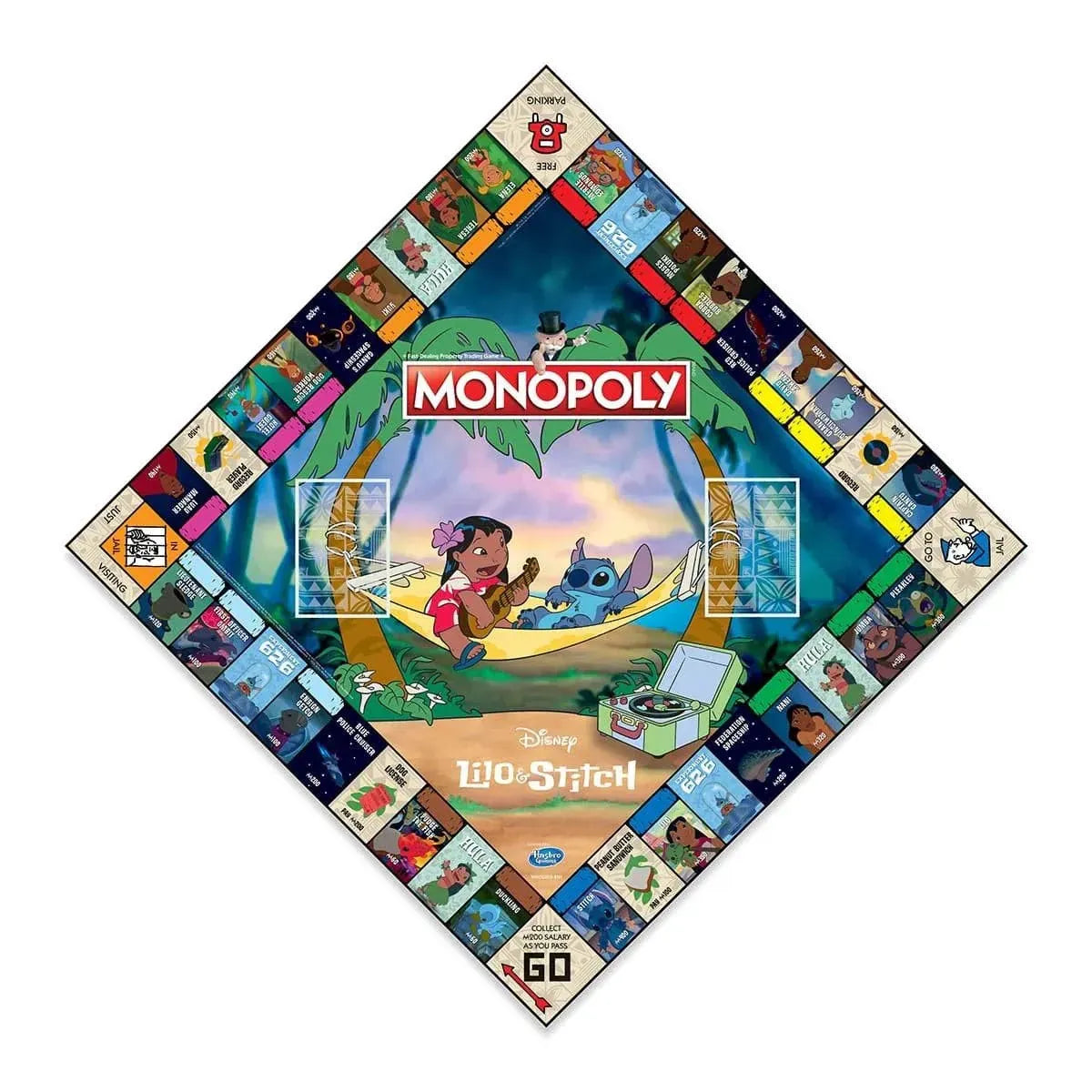 Winning Moves Games Stalo žaidimai Monopoly Lilo & Stitch