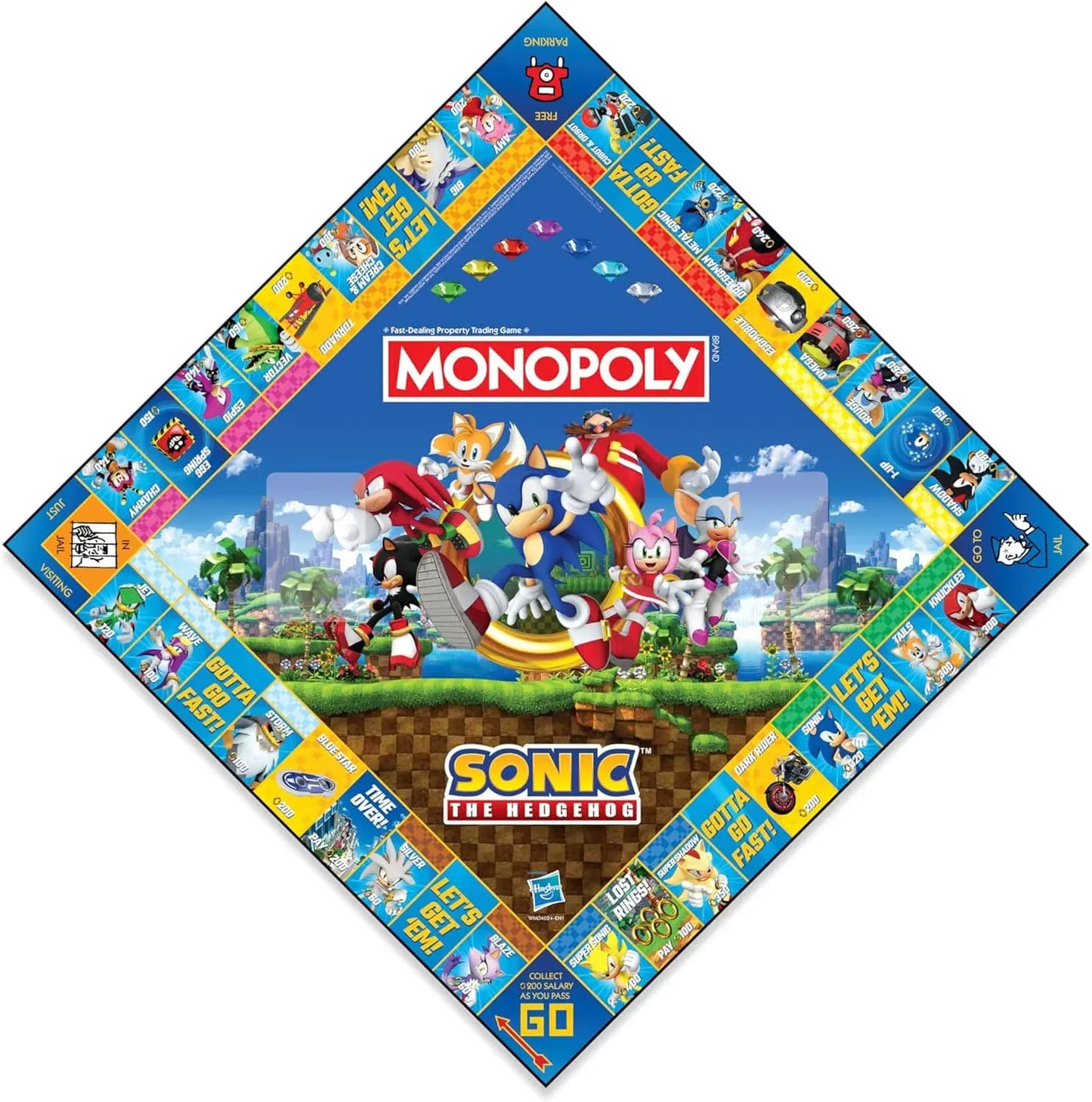 Monopoly Sonic-Stalo žaidimai-Brain Games LT