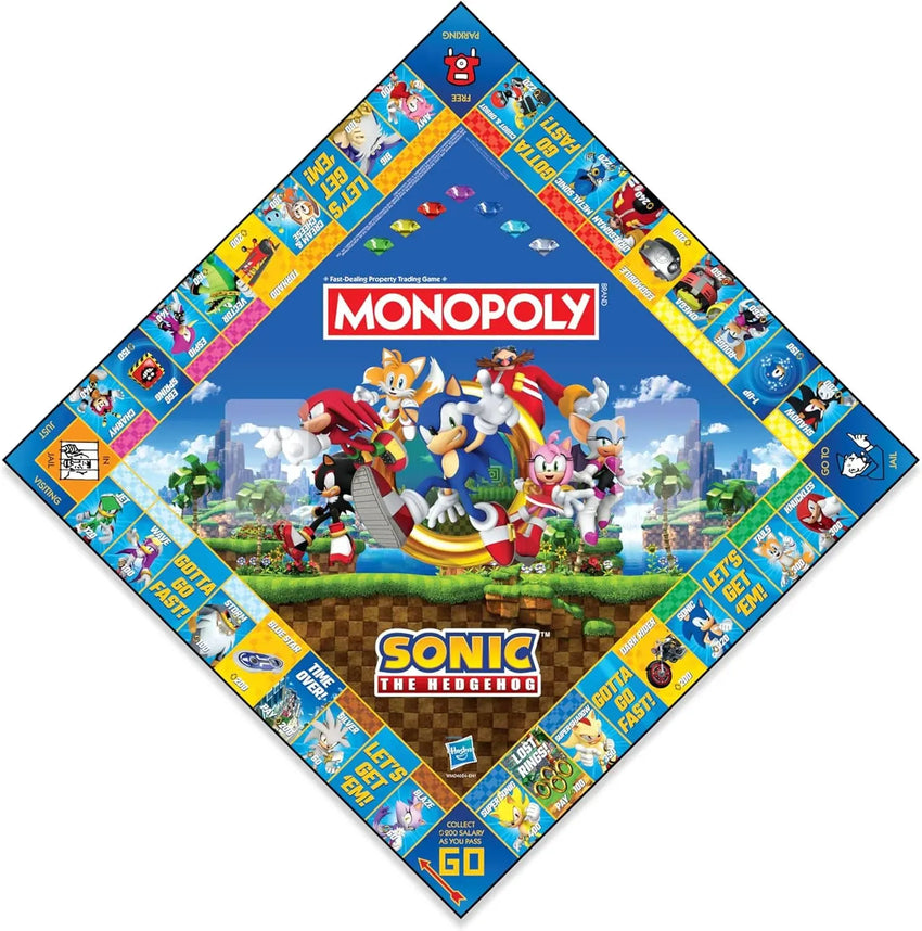 Monopoly Sonic-Stalo žaidimai-Brain Games LT