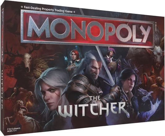 Monopoly: The Witcher-Stalo žaidimai-Brain Games LT