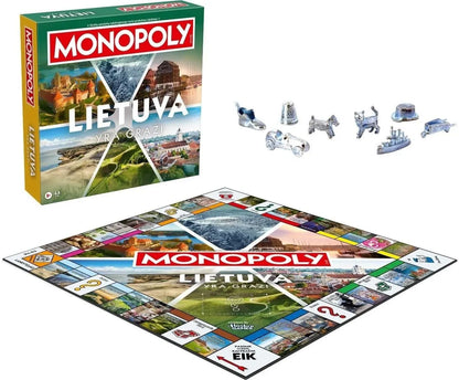 Monopoly Wonders of Lithuania-Stalo žaidimai-Brain Games LT