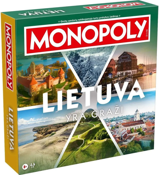 Monopoly Wonders of Lithuania-Stalo žaidimai-Brain Games LT